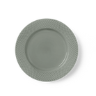 Lyngby Porcelæn 201815 Rhombe Earth Plate in Moss