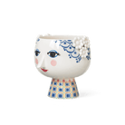 Bjørn Wiinblad 56520 Eva Flowerpot on Base in Blue