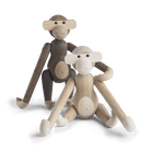 Kay Bojesen 39256 Monkey Wooden Figurine in Oak/Maple