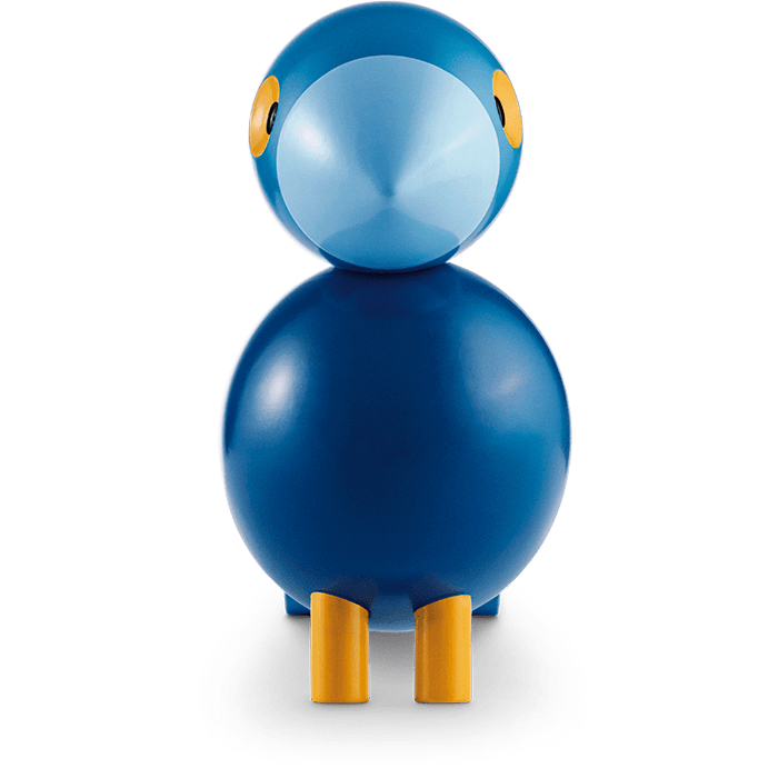 Kay Bojesen 39403 Songbird Wooden Figurine in Blue