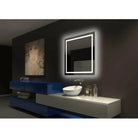 Paris Mirror - Backlit Harmony LED Mirror - BHARM36363000 | The Rug District