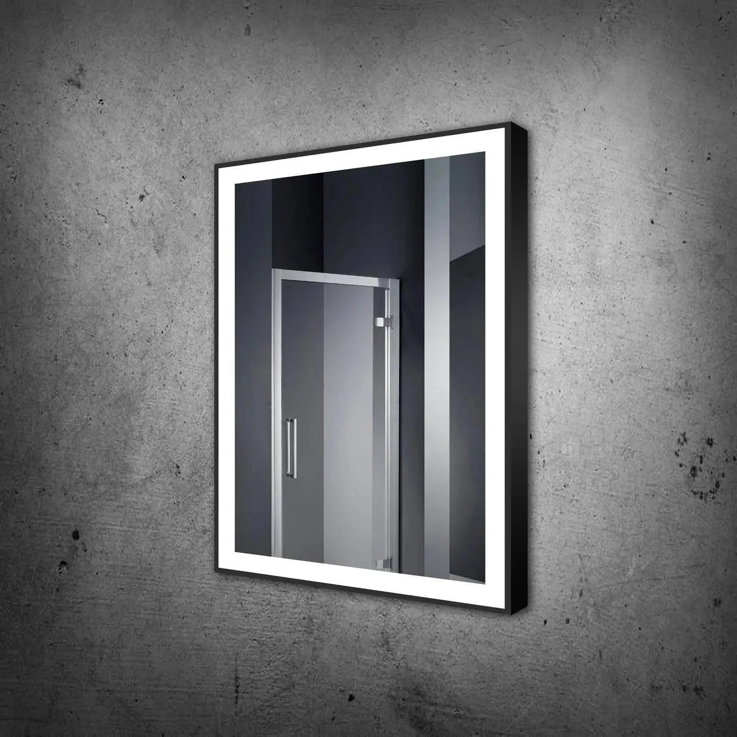 Paris Mirror - Chic LED Mirror - CHICX24323000-BLK | The Rug District