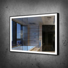Paris Mirror - Chic LED Mirror - CHICX48353000-BLK | The Rug District