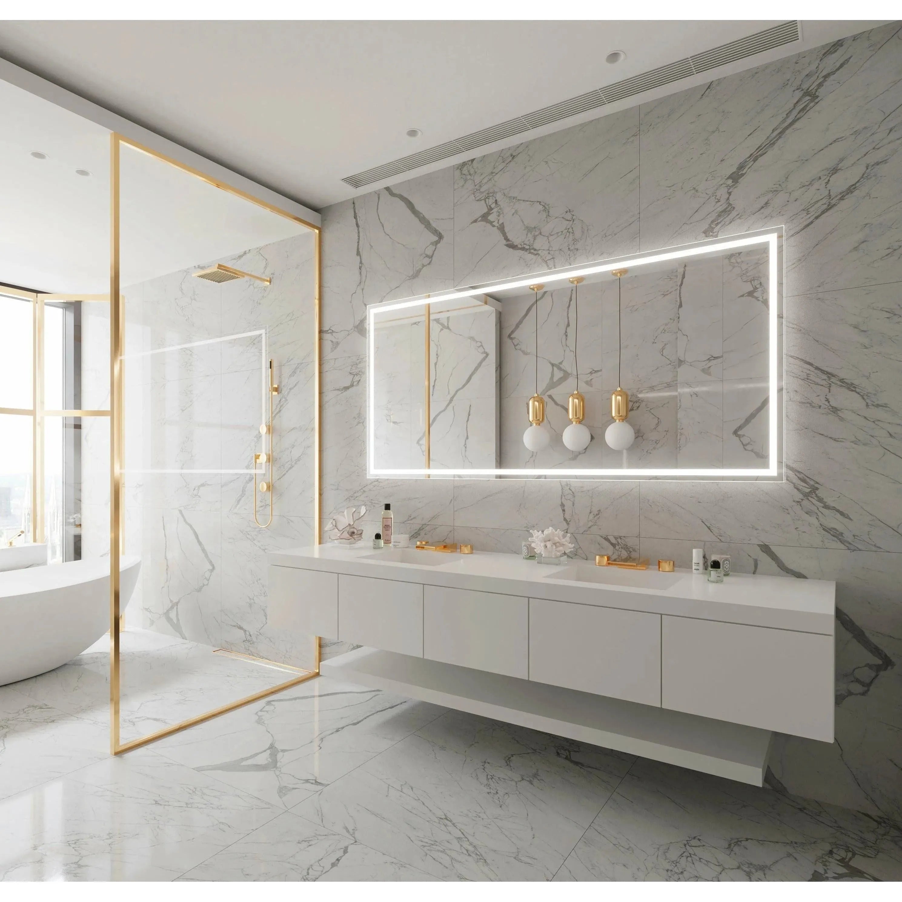 Paris Mirror - Harmony LED Mirror - HARMX20263000 | The Rug District