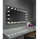 Paris Mirror - Hollywood Princess LED Mirror - HPRIN32243000-WHT | The Rug District