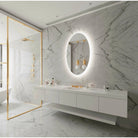 Paris Mirror - Oval Backlit LED Mirror - OVALX30483000 | The Rug District