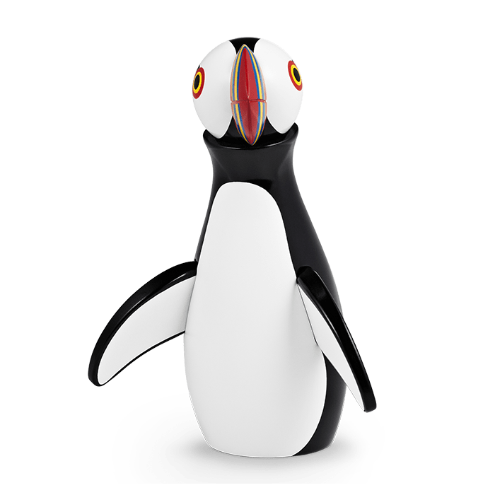 Kay Bojesen 39420 Puffin Wooden Figurine in Multi
