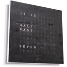 Qlocktwo - QLOCKTWO CLASSIC Metamorphite Creator's Edition Wall Clock - QT-CLASSIC-CE-EN-ME | The Rug District