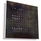 Qlocktwo - QLOCKTWO CLASSIC Raw Iron Creator's Edition Wall Clock - QT-CLASSIC-CE-EN-RI | The Rug District