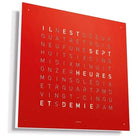 Qlocktwo - QLOCKTWO CLASSIC Wall Clock - QT-CLASSIC-FR-RP | The Rug District