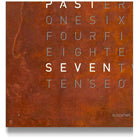 Qlocktwo - QLOCKTWO LARGE Rust Creator's Edition Wall Clock - QT-LARGE-CE-FR-RU | The Rug District