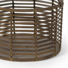 Regina Andrew - Finn Leather Basket - 20-1517 | The Rug District
