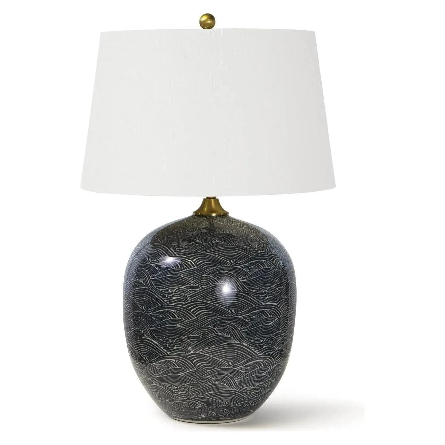 Regina Andrew - Harbor Table Lamp - 13-1289BLK | The Rug District