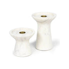 Regina Andrew - Klein Marble Candle Holder Set - 20-1455WT | The Rug District