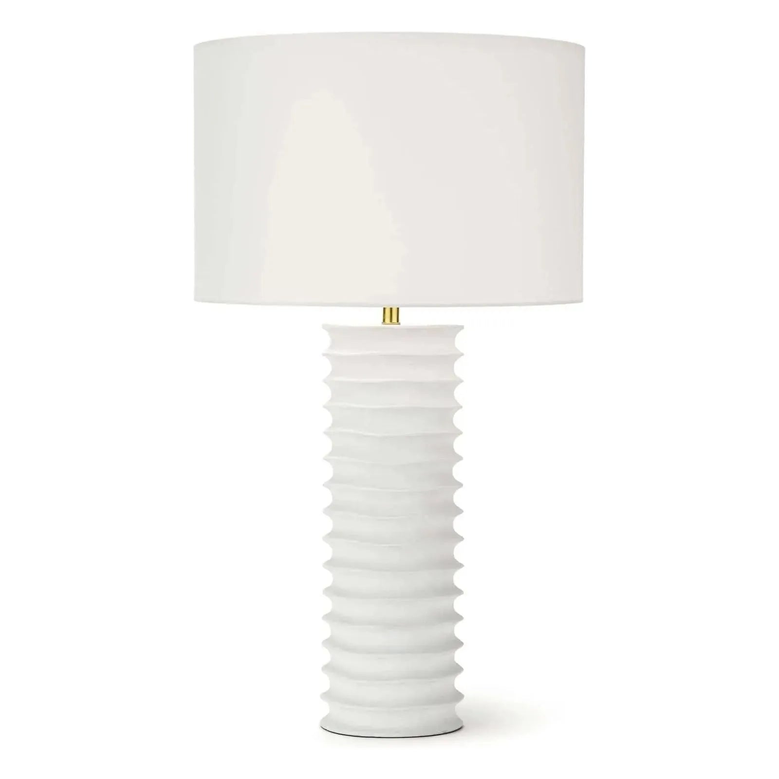 Regina Andrew - Nabu Metal Column Table Lamp - 13-1482WT | The Rug District
