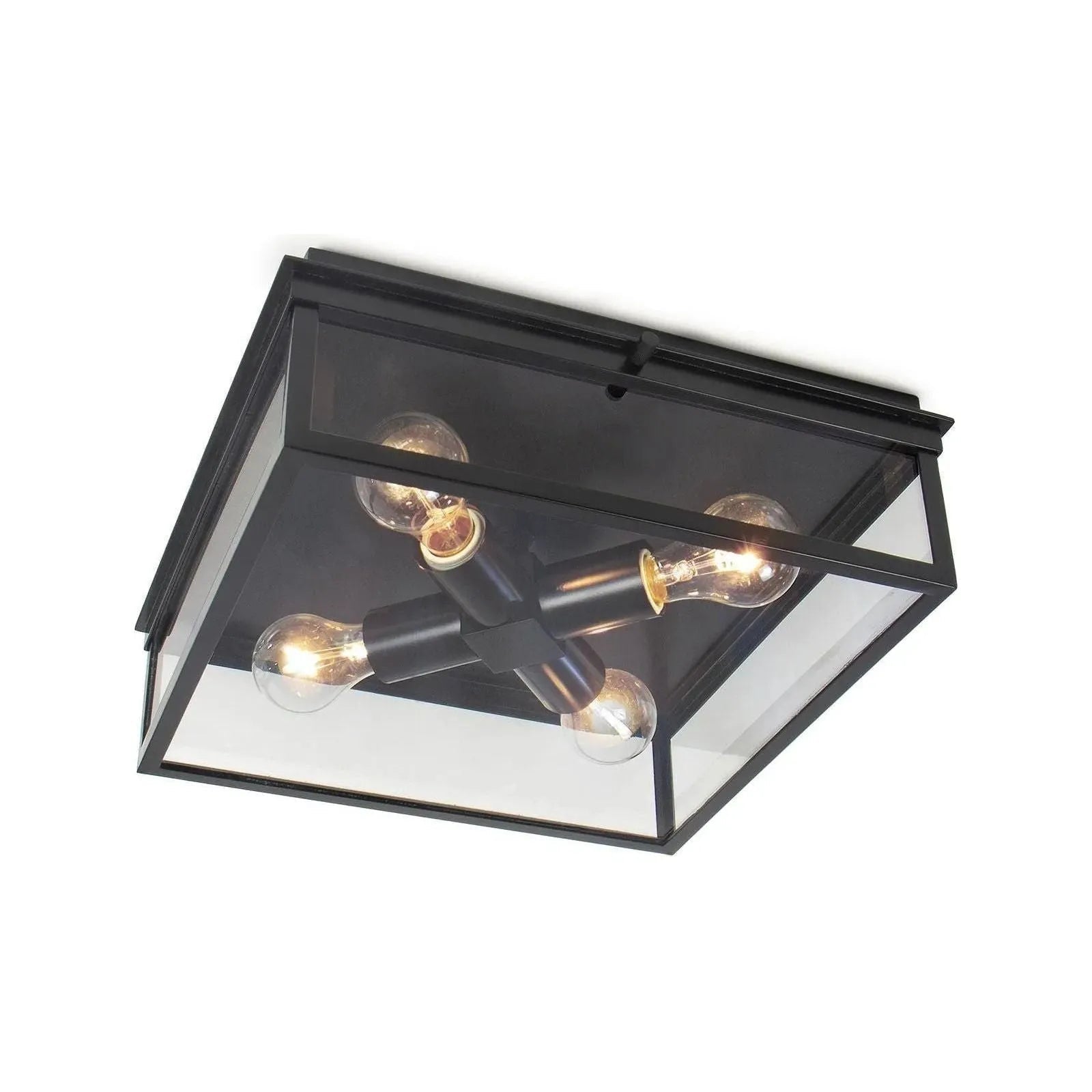 Regina Andrew - Sydney Outdoor Flush Mount - 17-1011BLK | The Rug District