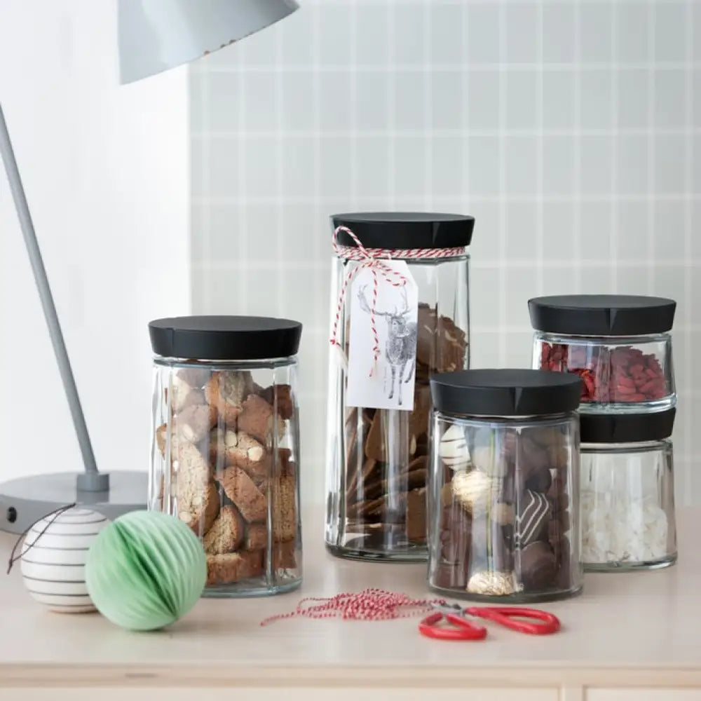 Rosendahl 15050 Grand Cru Storage Jar in Black