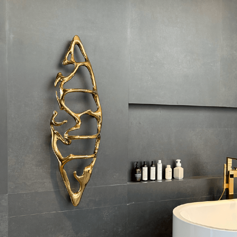 P&Bhusri S1-L-PWH-N Boat of Sage Large Towel Warmer in Porcelain White