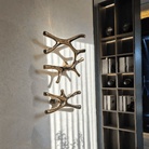 P&Bhusri S7-S-PWH-N Daphne's Branch Small Towel Warmer in Porcelain White