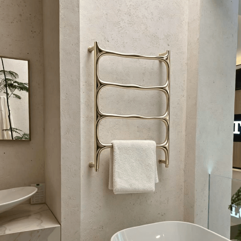 P&Bhusri S9-M-PWH-N Verona Towel Warmer in Porcelain White
