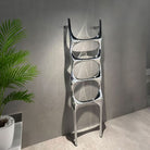 P&Bhusri S6-M-PWH-N Crete Palace Towel Warmer in Porcelain White