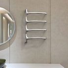 P&Bhusri S8-M-PWH-N Tuscany Glimmer Towel Warmer in Porcelain White