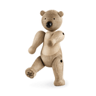 Kay Bojesen 39251 Bear Wooden Figurine in Oak/Maple