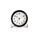 Arne Jacobsen Clocks 43672 Station Table Clock in White/Black