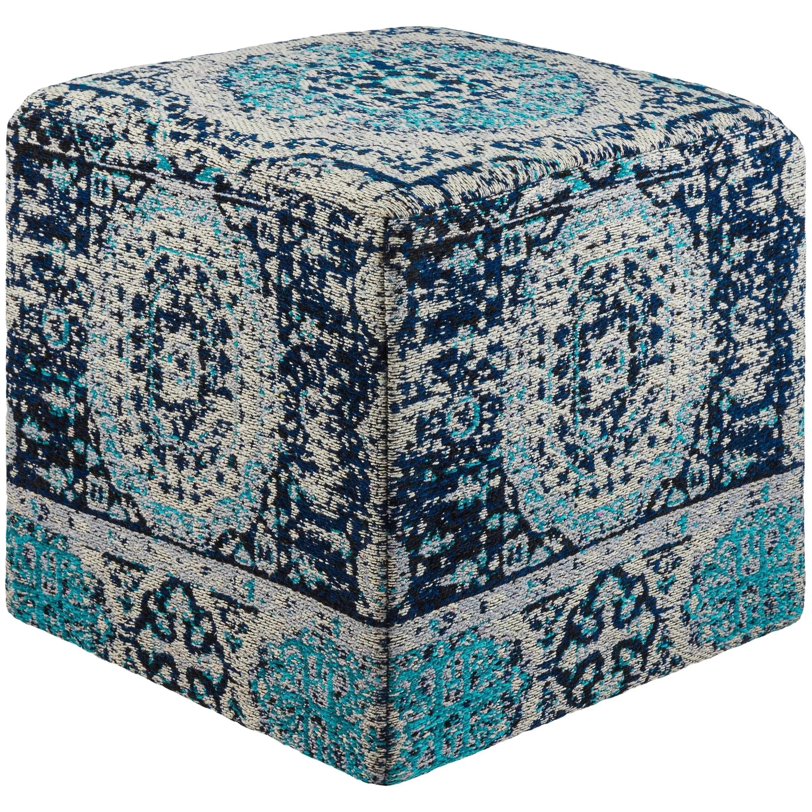 Surya - Amsterdam Ottoman - AMPF003-181818 | The Rug District