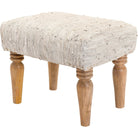 Surya - Anthracite Ottoman - ATE-003 | The Rug District