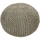 Surya - Bermuda Pouf - BRPF-003 | The Rug District
