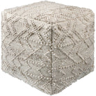 Surya - Chrisley Pouf - HRPF001-181818 | The Rug District