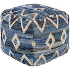 Surya - Comporta Pouf - CMPF001-171717 | The Rug District