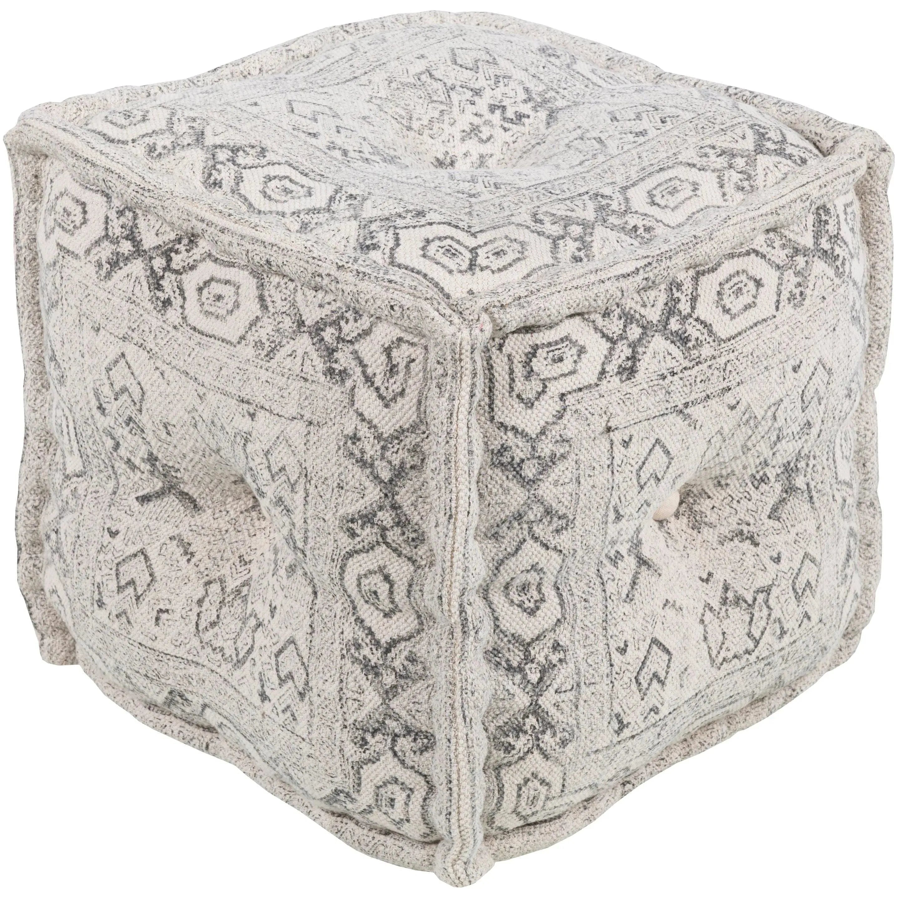 Surya - Daveed Pouf - DVPF001-161616 | The Rug District