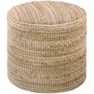 Surya - Denpasar Pouf - DPPF001-181818 | The Rug District