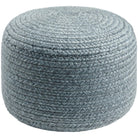Surya - Entwined Pouf - EDPF005-121717 | The Rug District