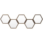 Surya - Honeycomb Mirror - HNY002-1135 | The Rug District