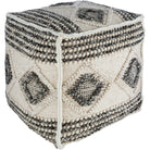 Surya - Hygge Pouf - HGPF001-181818 | The Rug District