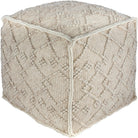 Surya - Hygge Pouf - HGPF002-181818 | The Rug District
