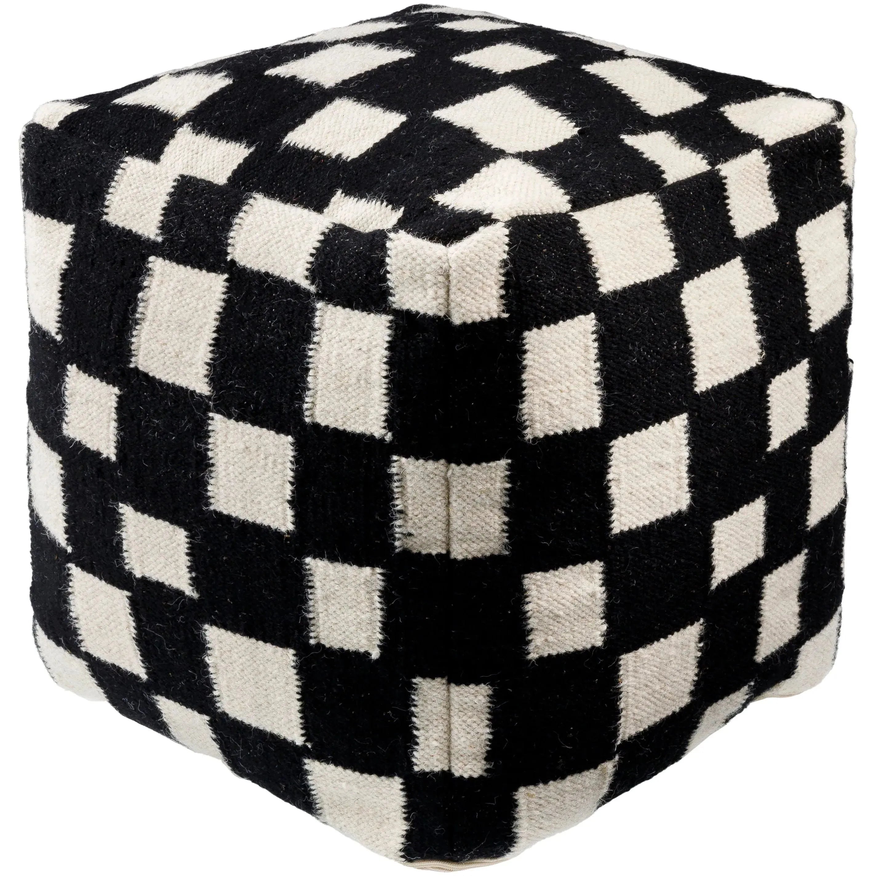 Surya - Jacinta Pouf - JTPF003-181818 | The Rug District