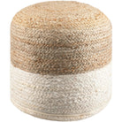 Surya - Kona Pouf KOPF001 - KOPF001-181814 | The Rug District
