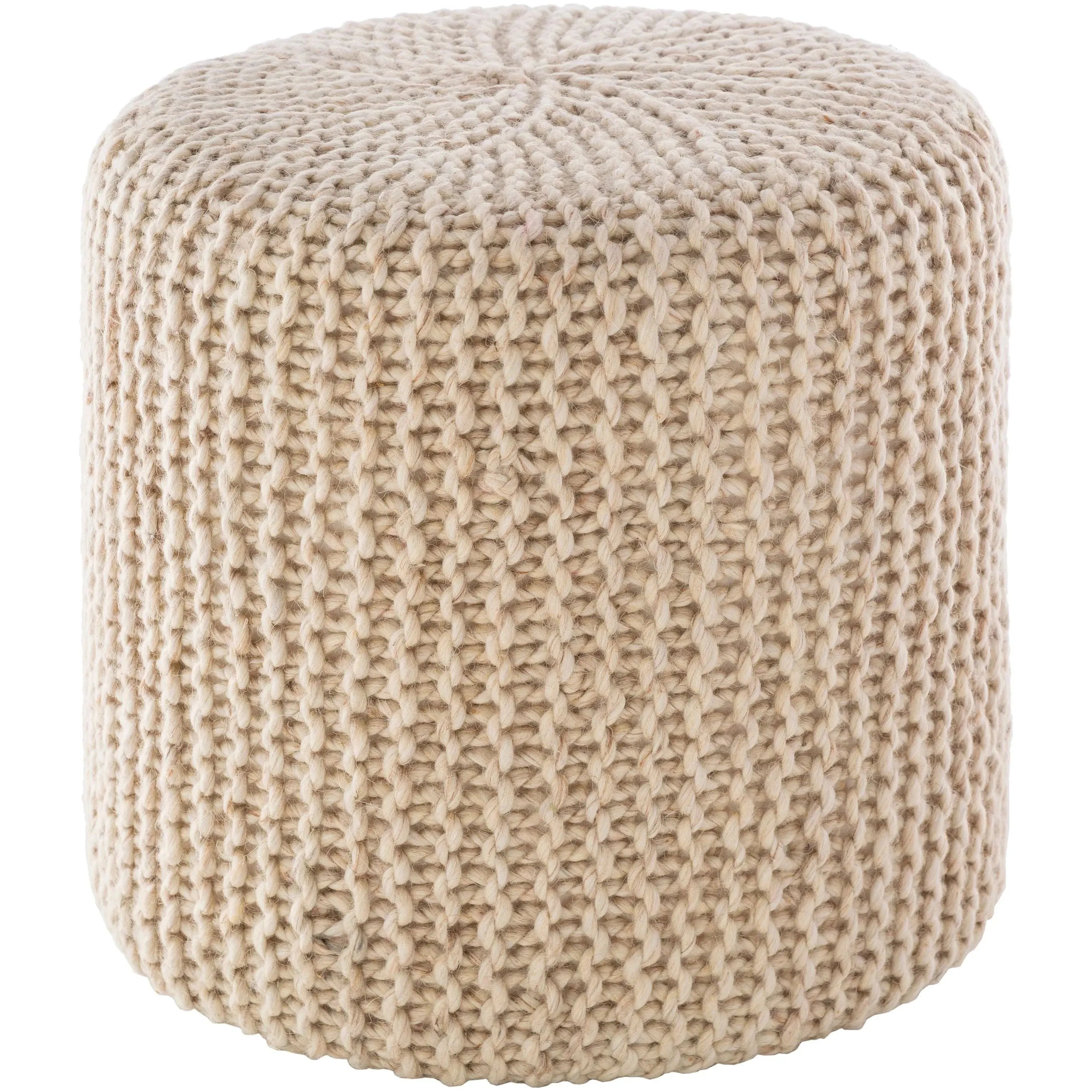 Surya - Prado Pouf - POPF001-181816 | The Rug District