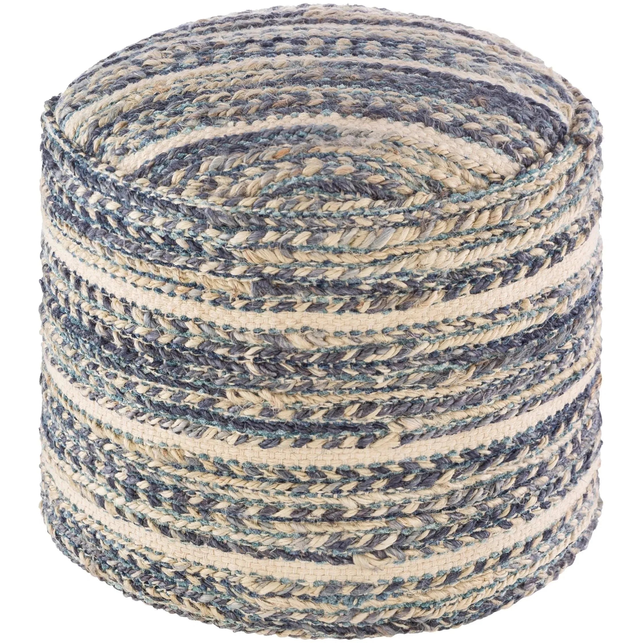 Surya - Tresse Pouf - TSPF001-181814 | The Rug District