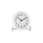 Arne Jacobsen Clocks 43670 LK Table Clock in White