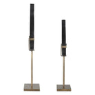 The Uttermost - Black Flame Sculptures - Set of 2 - 18136 | The Rug District