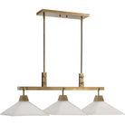 The Uttermost - Brookdale Three Light Linear Chandelier - 21346 | The Rug District