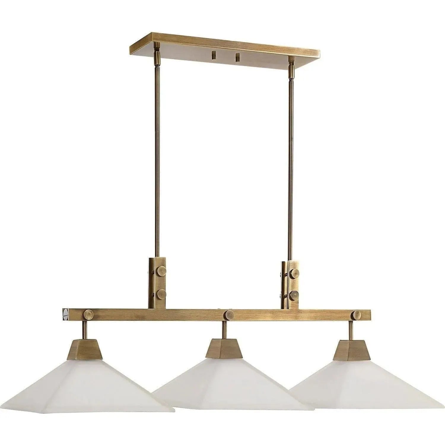 The Uttermost - Brookdale Three Light Linear Chandelier - 21346 | The Rug District