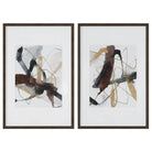 The Uttermost - Burgundy InterjectionPrints, Set/2 - 41440 | The Rug District