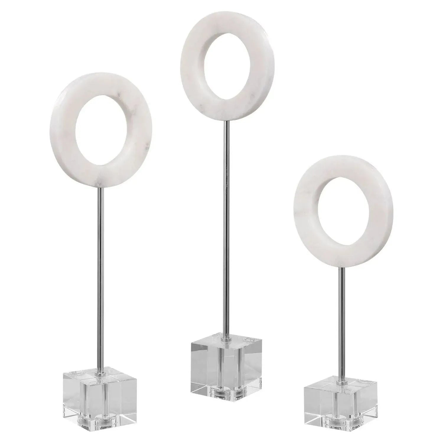 The Uttermost - Coin Toss Rings - Set of 3 - 17871 | The Rug District