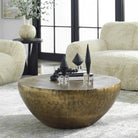 The Uttermost - Gilded Dome Coffee Table - 22990 | The Rug District